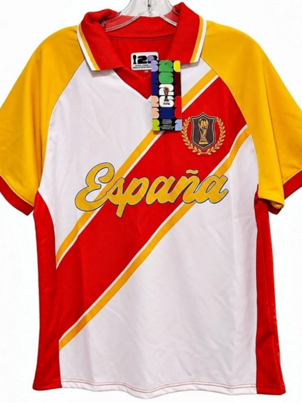 Spain Espana 2026 FIFA World Cup Champions Soccer Jersey NWT XL